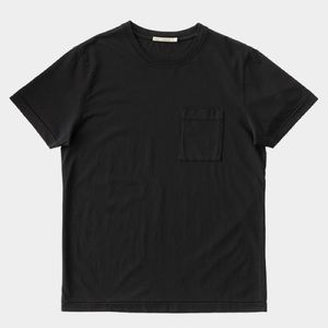 NWOT Nudie Jeans Roy One Pocket Tee Shirt Black Men’s Large Organic Cotton